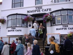 The Magpie Cafe, Whitby, North Yorkshire Wallpaper