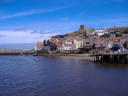 Whitby Harbour Wallpaper