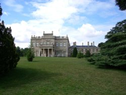 Brodsworth Hall in August. South Yorkshire Wallpaper