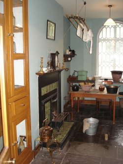 The Engineer's Cottage, The Welsh Slate Museum, Llanberis, North Wales.