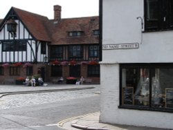 No Name Street, Sandwich, Kent Wallpaper