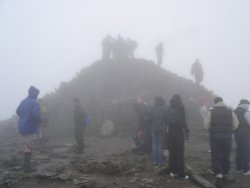 The Summit of Mount Snowdon, Llanberis, North Wales. Wallpaper