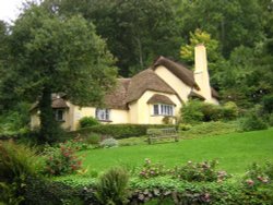 Selworthy green in Somerset. Autumn 2004