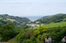 Taken from the grounds of Watermouth Castle in Devon. july 2006 Wallpaper