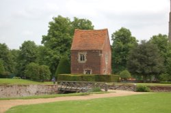 The Old Gate House at Tattershall Castle in Lincolnshire