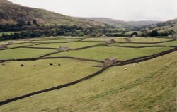 A 2nd View (slightly more south) of Swaldale looking west towards Gunnerside, North Yorkshire