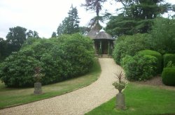 Swiss Gardens- the path up to the cottage