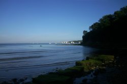 Studland Bay by evening. Dorset