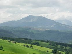 Moel Siabod, seen from Nebo, Wales Wallpaper