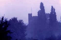 Taken from a Jubily line train, near Queensbury, north London at dawn. 1970s