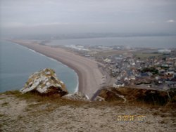 Chesil Beach, Portland, Dorset Wallpaper