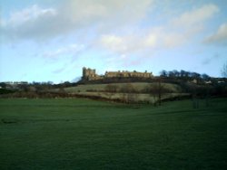 Bolsover Castle from Villas Road Wallpaper