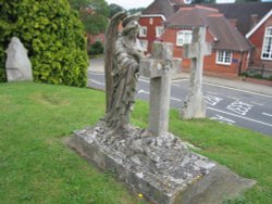 Cemetery at Saint Michael and All Angels Church, Lyndhurst, Hampshire