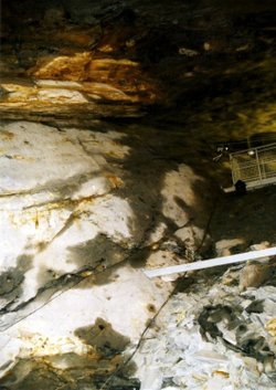Llechwedd Slate Caverns, Near Blaenau Ffestiniog. North Wales. Feb 2003