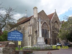 Parish Church in town of Rye Wallpaper