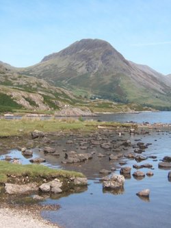 Wastwater, looking to Yewbarrow.
