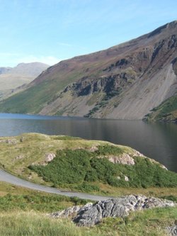 Wastwater, looking across to the screes.