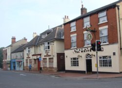 The Market Place at Ripley, Derbyshire. Wallpaper