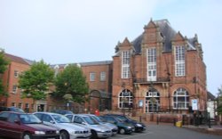 The Town Hall at Ripley, Derbyshire. Wallpaper