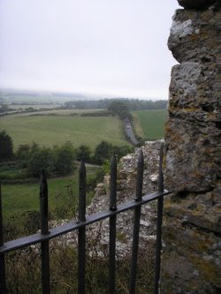 View from Corfe Castle, Dorset