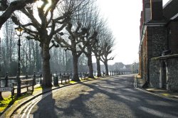St Helen's Wharf, Abingdon, Oxfordshire. Wallpaper