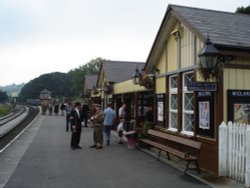 A picture of Embsay and Bolton Abbey Steam Railway, North Yorkshire. Wallpaper