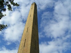 This is the famous chimney stack at Salt Mill in Bradford Wallpaper