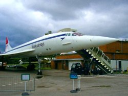 Concorde at Brooklands Museum, Weybridge, Surrey Wallpaper