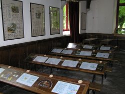 School room in Tyneham, Dorset Wallpaper