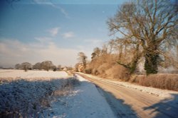 Winter in Scackleton, North Yorkshire