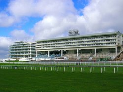 The grandstand, Epsom racecourse, Surrey