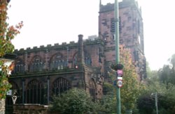 The main Church of England church in Eccles, Greater Manchester