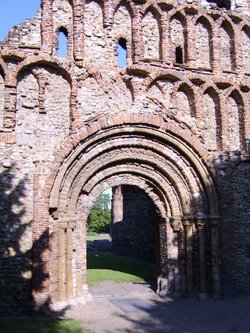 Main Entrance of St. Botolph's Priory, (ruin)Colchester