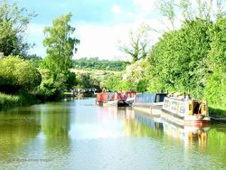 Kennet & Avon Canal, Froxfield Flight, Wiltshire - Berkshire border