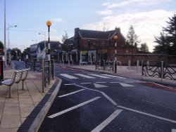 Revamped Broadgate, Beeston, Nottinghamshire. Wallpaper