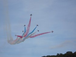 Dartmouth, Red Arrows Regatta in Aug Wallpaper