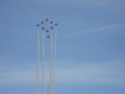 Dartmouth, Regatta-Red Arrows Wallpaper
