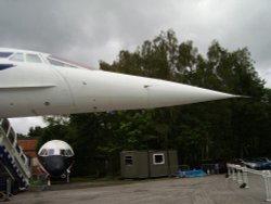 Concorde at Brooklands Museum Wallpaper