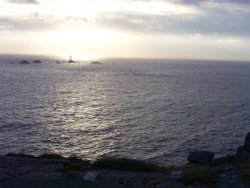 Lands End Sunset Wallpaper