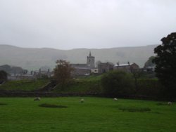 Hawes village church, North Yorkshire Oct 06 Wallpaper