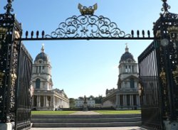 Royal Naval College from The Water Gate, Greenwich