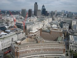 London View from St. Paul's Top Wallpaper