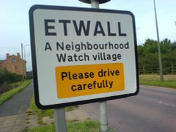 The village of Etwall (South Derbyshire). Wallpaper