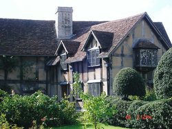 Shakespeare's house, Stratford. Wallpaper