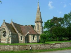 St. Stephen's Church adjacent to Aldwark Manor
Hotel and Golf Club. Aldwark, North Yorkshire