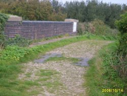 Bridge over Bittern Line (Railway) at Thains lane, East Runton, Norfolk Wallpaper