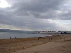 Exmouth beach, Devon Wallpaper