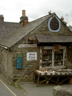 A picture of Widecombe in the Moor