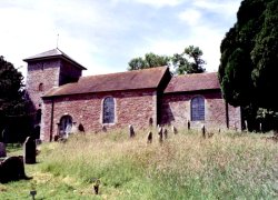 Acton Beauchamp church, Herefordshire
