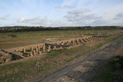 Remains of watermill at Tidemills Village, Bishopstone, Newhaven